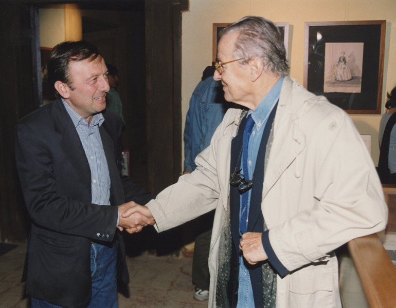 F.Petrucci e Piero Tosi, mostra La Scena del Principe Visconti e il Gattopardo, 2001
