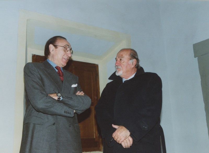 Baudo e Ivo Garrani, Cena del Gattopardo, 24.11.2001