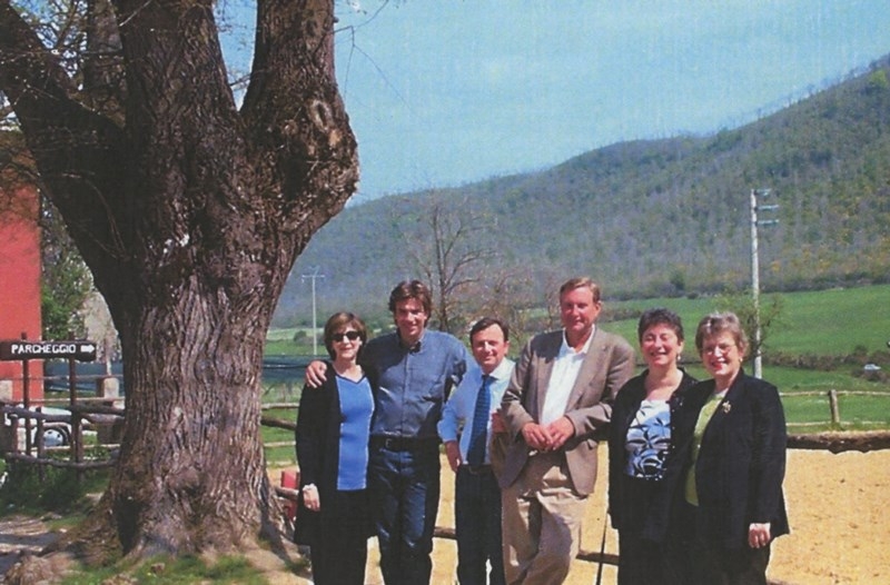 June Henton, Maurizio Antonini, F.Petrucci, Alan Taylor, Marylin Bradbard, Carol Warfield, 15.4.2002