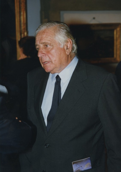 Principe Mario Chigi, inaugurazione mostra “I Piaceri della Vita in Campagna” (15 settembre 2000)